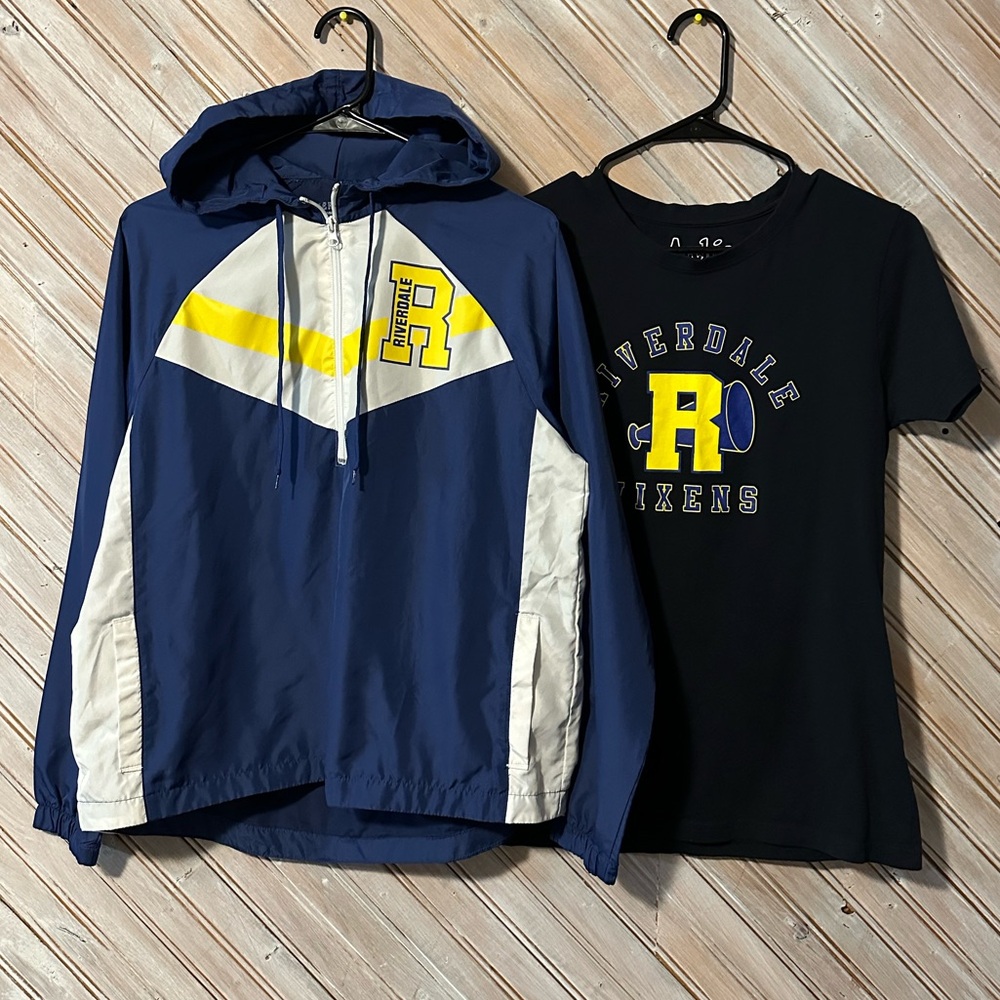 Archie Comics Riverdale Vixens Windbreaker & Fitted Tee Shirt Set